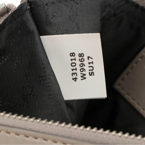 STELLA MCCARTNEY | CAVENDISH Clutch/Pouch in Vegan Taupe Leather Rose Gold Stars - Picture 5 of 7